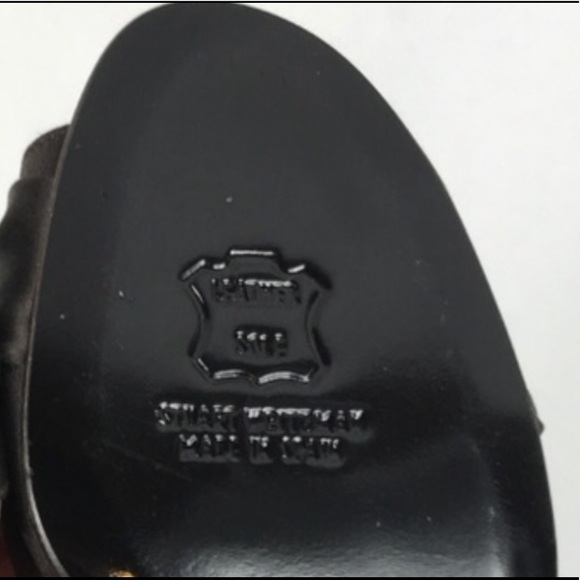 Stuart Weitzman Satin Brown Heels Size 7 - Picture 6 of 7